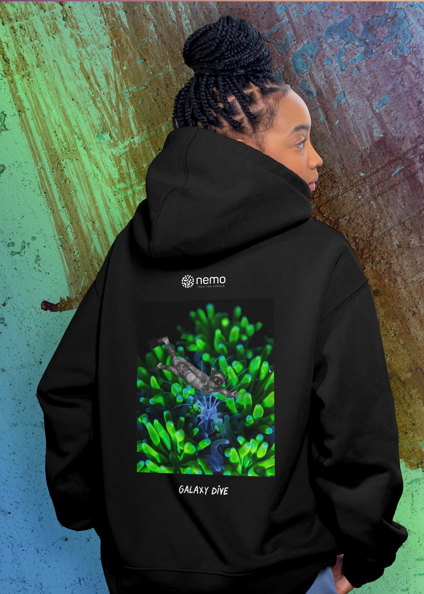 Galaxy Dive – NFT Official Hoodie | LovelyCorals